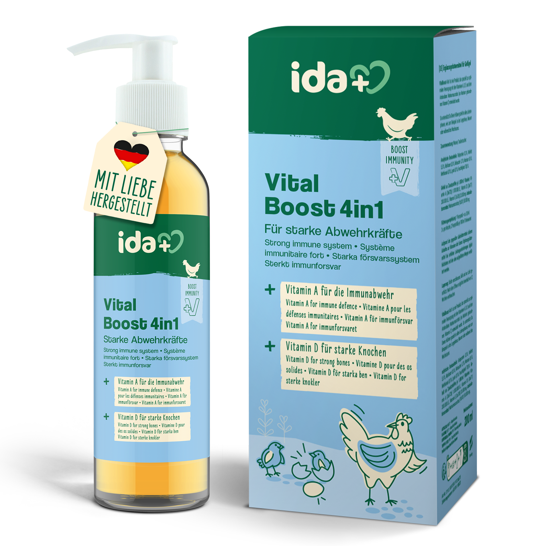 IdaPlus Vitalboost 4in1 200 ml IdaPlus Vitalboost 4in1 200 ml